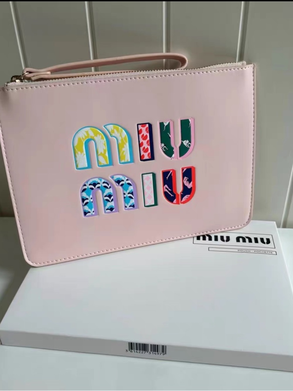 Miu Miu cosmetics bag